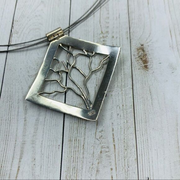 Sterling Silver Tree Of Life Necklace - Picture 3 of 4
